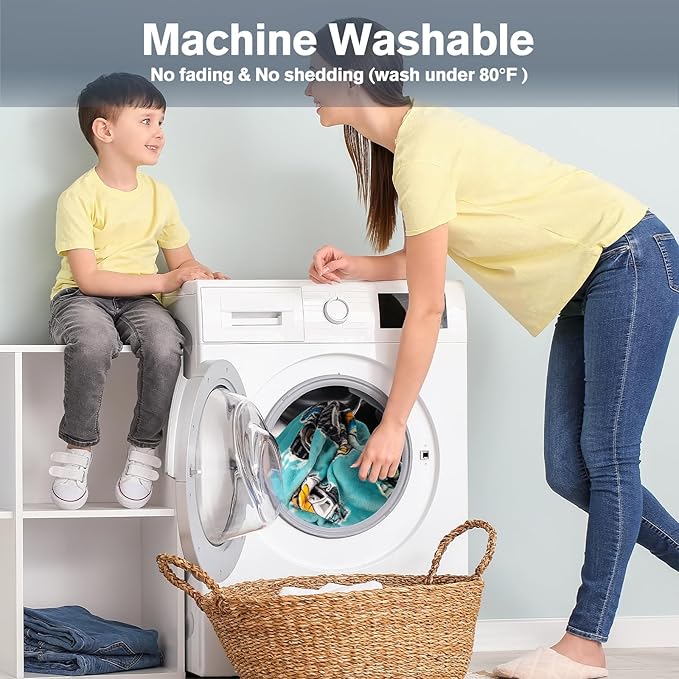 Monster Car Truck Gifts for Boys - Glow in The Dark Trucks Blanket Toys for Birthday Christmas Valentines Easter Presents for Kids Toddler Ages 2 3 4 5 6 7 8 9 10 11 12 13 Years Old Soft Throw 50"x60"