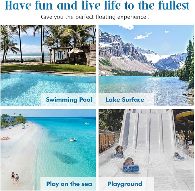 Lily Pad Floating Mat, 7/9/12/18 FT Floating Mat, Pool Float for Water Recreation, Floating Water Mat, 3-Layer Tear-Resistant XPE Foam for Boat, Beach, Ocean, Pool,Lake