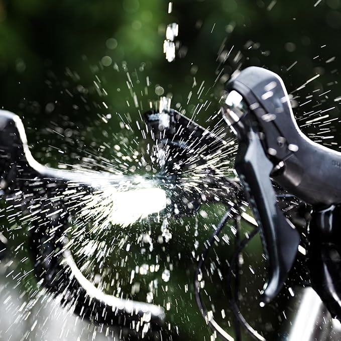 Super Bright 3400 Lumens LED Bike Light USB Rechargeable - 5 Modes Bicycle Headlight with 7H Runtime, IPX6 Waterproof, Quick Release Mount for Mountain Road Cycling Commuting Night Safety