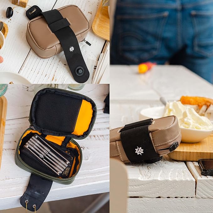 Lumiere & Co. Falcon Magnetic Bike Saddle Bag – 0.69L | 6" x 3.5" x 2" | Sleek Minimalist Brick Design, Fast Magnetic Buckle Attachment | Road Cycling–Specific Bike Seat Bag (Black, Large)