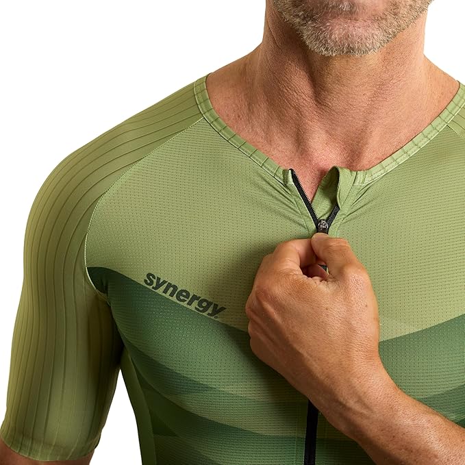Synergy Triathlon Tri Suit - Men's Pro Short Sleeve Trisuit