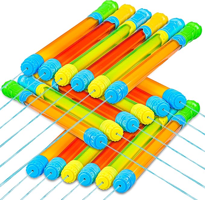 JOYIN 18 Pack 16.5'' Water Gun,Super Soaker Blaster Squirt Guns, Bulk Summer Outdoor Swimming Pool, Backyard, Beach Water Game Fighting Play Pool Toys