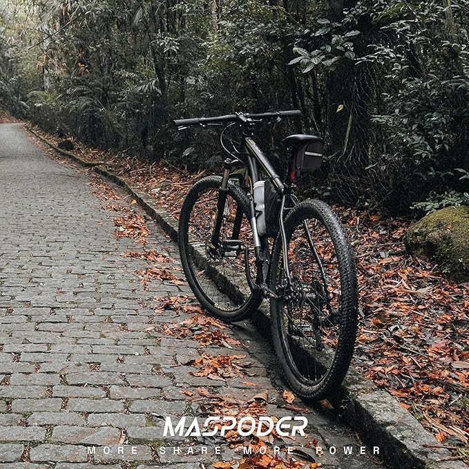 Bike Tool Kit, Repair Kit Mini Ratchet Wrench with 26 Bits, Saddle Bag, Pump, Tire Lever Patches Bicycle Multitool Accessories Screwdriver Set for Adult Bikes Road Mountain MTB