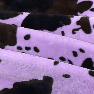 Twin Size Purple Blanket Soft Cozy Lightweight Fleece Throw for Bed Couch Sofa All Season Home Decor 60x80 Inches