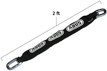 ABUS Hardened Steel 14KS 6 Foot x 9/16" Thick Square Security Chain for Bikes, Containers, Trailers, ATV's, Motorcycles and Personal/Industrial Property
