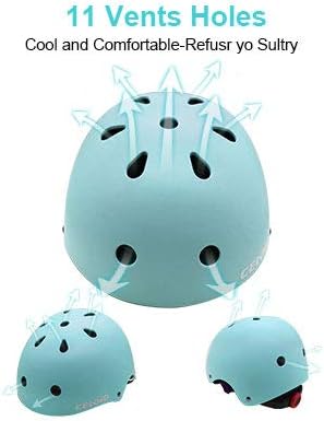 Kids Bike Helmet,Toddler Skateboard Helmets for Ages 2-3-5-8-14 Years Boys Girls，Adjustable Multi-Sport Bicycle Skateboarding Football Roller Skating Scooter Rollerblade Balance Bike Helmet