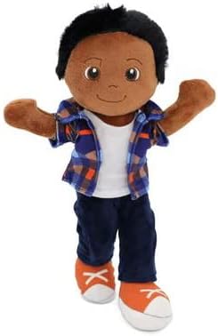 Playtime by Eimmie 14" Soft Baby Doll for Boys (Charlie) - Plush Rag Doll for Toddlers & Infants, Washable Stuffed Toy with Sensory Fabric Body - Great for Baby Showers, Birthdays & Special Occasions