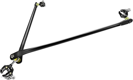 Bike Trailer Connector, Portable Folding Bicycle Trailer with Quick Release Clamps for Rear Carrier and Garden Cart