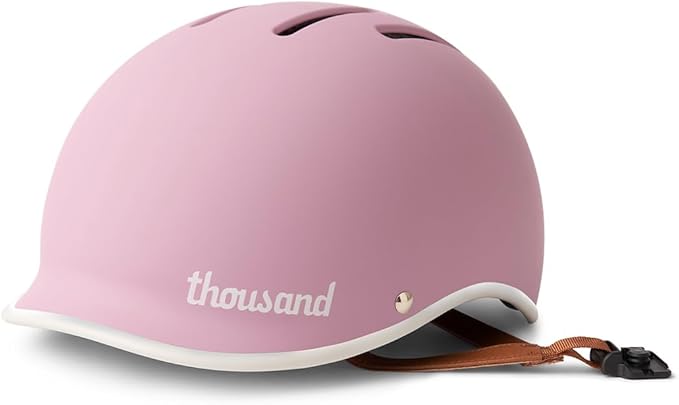 Thousand Heritage 2.0 Adult Bike Helmet; The Original Low Profile Retro Commuter Cycling Helmet Safety Certified for Bicycle Skateboard Skating Roller Skates; for Men & Women