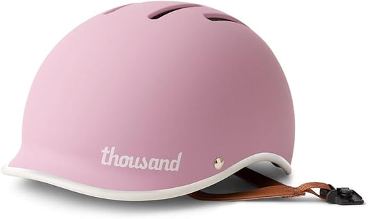 Thousand Heritage 2.0 Adult Bike Helmet; The Original Low Profile Retro Commuter Cycling Helmet Safety Certified for Bicycle Skateboard Skating Roller Skates; for Men & Women