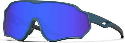 BEACOOL Polarized Running Sunglasses for Men Women UV400 Protection TR90 Sport Sunglasses for Fishing Cycling Baseball