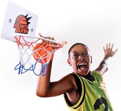 Congerate Slam Dunk Bedroom Bathroom Toilet Office Desktop Mini Basketball Decompress Game Gadget Toy Home Decor for Kid Education Pet Play and Basketball Lovers CPC Certificate