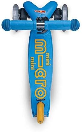 Micro Kickboard - Mini Deluxe - Three Wheeled, Lean-to-Steer Swiss-Designed Micro Scooter