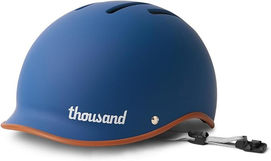 Thousand Heritage 2.0 Adult Bike Helmet; The Original Low Profile Retro Commuter Cycling Helmet Safety Certified for Bicycle Skateboard Skating Roller Skates; for Men & Women