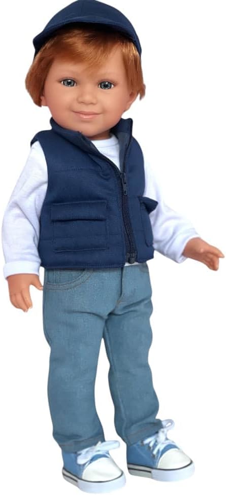 Kennedy and Friends 18 Inch Fashion Dolls- Tilt and Pose Feature and All Vinyl (F1-JHN)