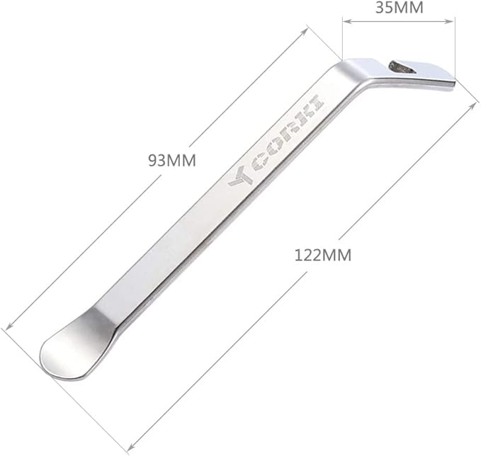 corki Bike Tire Lever,Stainless Steel Bicycle Levers Tire Changing Tool Bicycle Tire Removal Tools