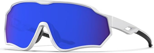 BEACOOL Polarized Running Sunglasses for Men Women UV400 Protection TR90 Sport Sunglasses for Fishing Cycling Baseball