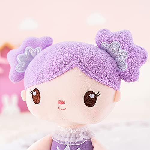 Gloveleya Baby Doll Girls Gifts Plush Candy Princess Dolls Purple