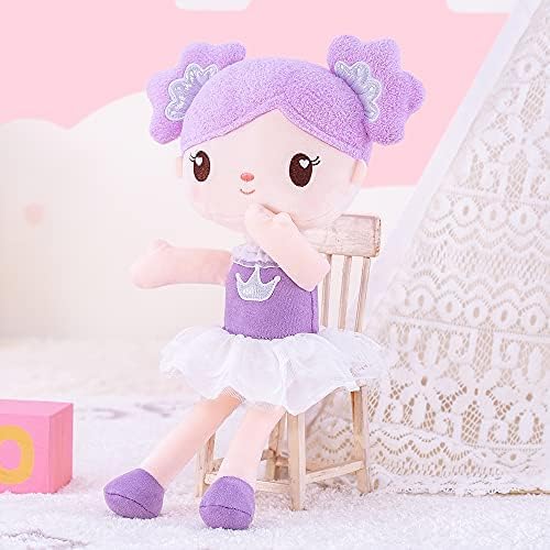 Gloveleya Baby Doll Girls Gifts Plush Candy Princess Dolls Purple