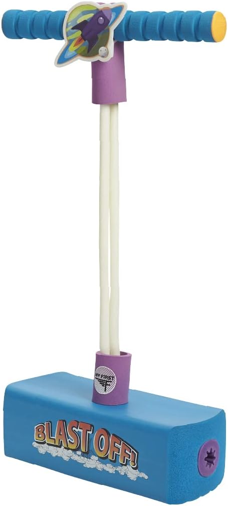 Flybar My First Foam Pogo Jumper for Kids Fun and Safe Pogo Stick for Toddlers, Durable Foam and Bungee Jumper for Ages 3 and up, Supports up to 250lbs