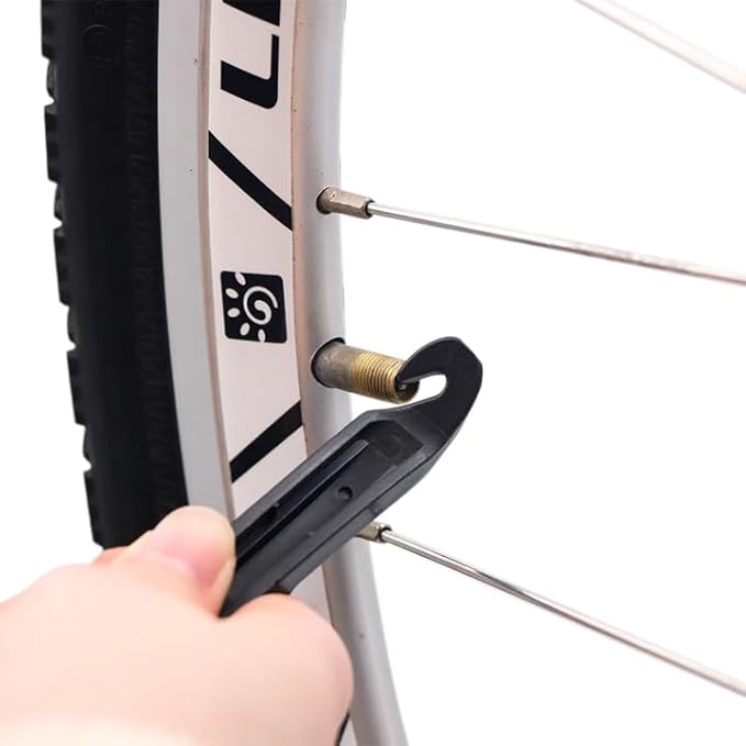 Bike Tire Levers Ultra Strong Bicycle Tire Removal Tool to Repair Bicycle Tube for Road & Mountain Bike Tires Repair Kits Tool (Metals Material)