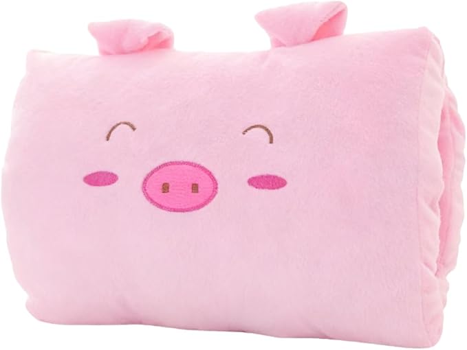 Kids Cartoon Hand Warmer Pillow, Cartoon Hand Pillow Plush Pillows, Non Electrical Travel Essentials,D