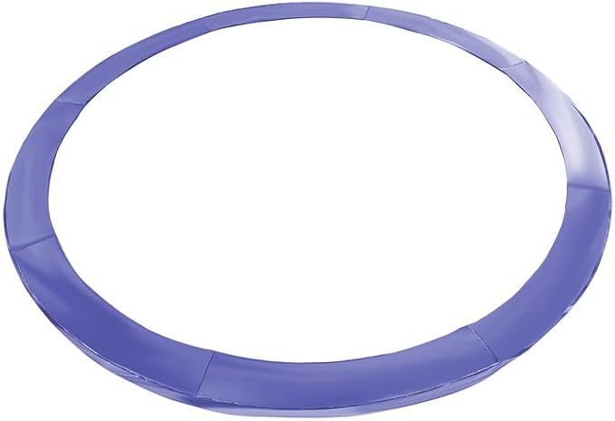 Trampoline Parts CO 8 FT 10 FT 12 FT 14 FT Universal Trampoline Spring Pad Cover Replacement, UV Resistant, Safety Foam Protection, Blue & Black Options, Compatible with Jumpzylla Trampolines