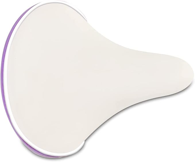 Wide Kids Bike Seat for Girls Bike, Purple & Pink