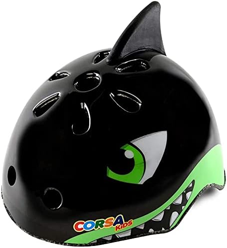 Kids Toddler Bike Helmet, Adjustable and Multi-Sport for Child Boys and Girls, 2 Sizes