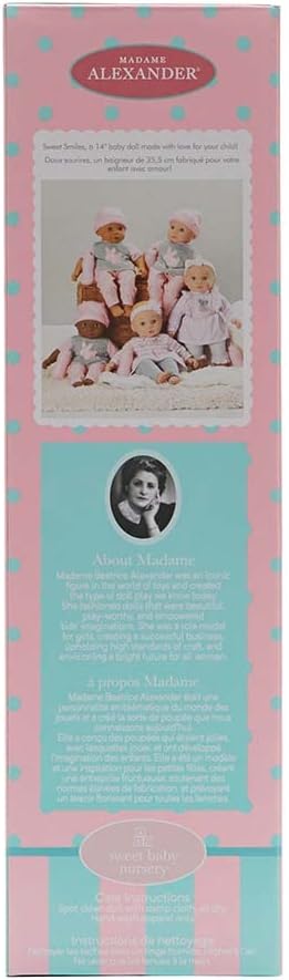 Madame Alexander 14-Inch Sweet Smiles Cuddly Koala Doll, Light Skin Tone