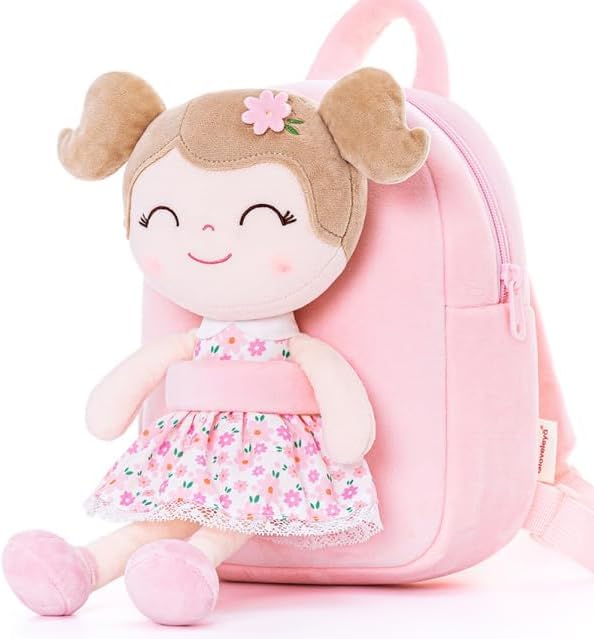 Gloveleya Kids Backpacks Girls Backpack Plush Bags Diaper Bag Printed Sunflower Backpack