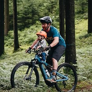 Kids Ride Shotgun - Child Bike Seats - Front Mounted, for Children Aged 2~5 Years, Fits Most Adult Modern Mountain Bikes, Adjustable for Comfort