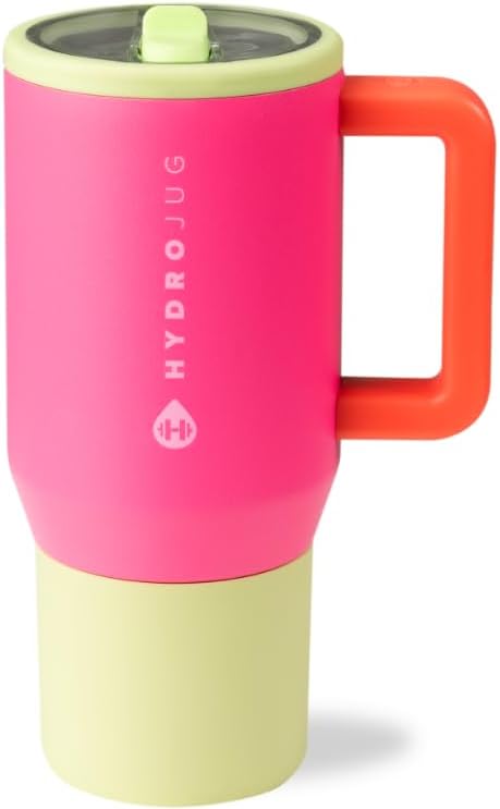 HydroJug Kids - 20 oz Insulated Kids Water Bottle with Flip Straw & Handle | Leak-Proof & Durable | Perfect for School, Sports, Lunch, Travel & Camp, Orchid