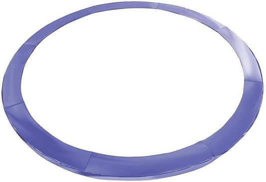 Trampoline Parts CO 8 FT 10 FT 12 FT 14 FT Universal Trampoline Spring Pad Cover Replacement, UV Resistant, Safety Foam Protection, Blue & Black Options, Compatible with Jumpzylla Trampolines