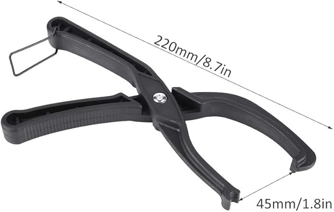 Keenso Bike Tire Pliers, Durable Plastic Bicycle Tire Repair Tool Bike Tire Removal Tool Difficult Tires Lever Tyre Remover Inserting Installation Pliers