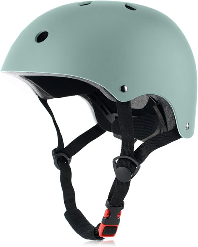 Skateboard Bike Helmet, Lightweight Adjustable, Multi-Sport for Bicycle Skate Scooter, 3 Sizes for Adult Youth & Kids