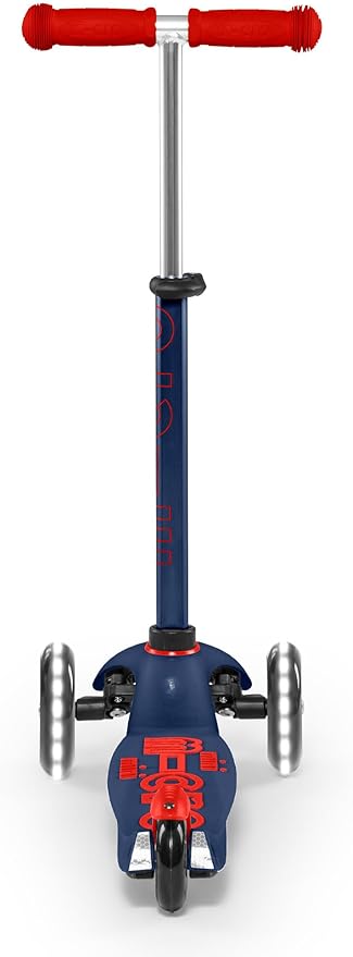 Micro Kickboard Mini Deluxe LED Three-Wheeled Lean-to-Steer Swiss-Designed Micro Scooter