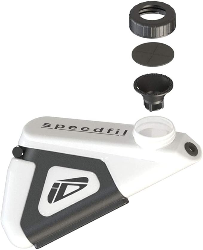 Speedfil F1 Bicycle Water Bottle, Hands-Free Frame Mounted Hydration System with Refill Port