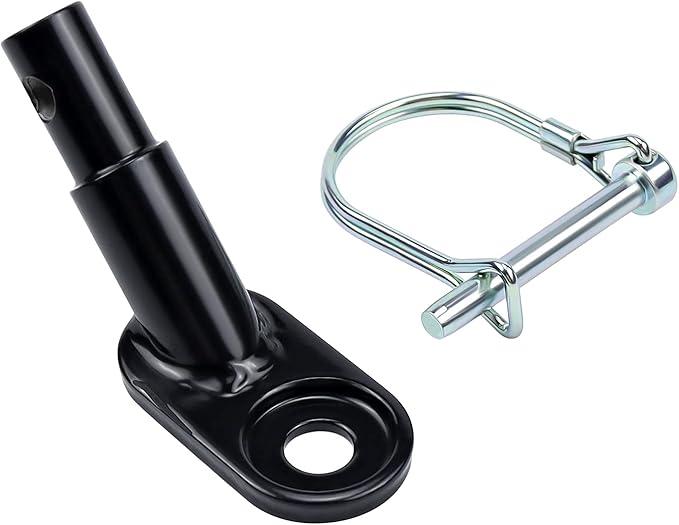 Bike Trailer Hitch Connector Coupler Bicycle Adapter for Children's Trailers,Cargo and Pet Bicycle Trailers,Black Adapter Accessories