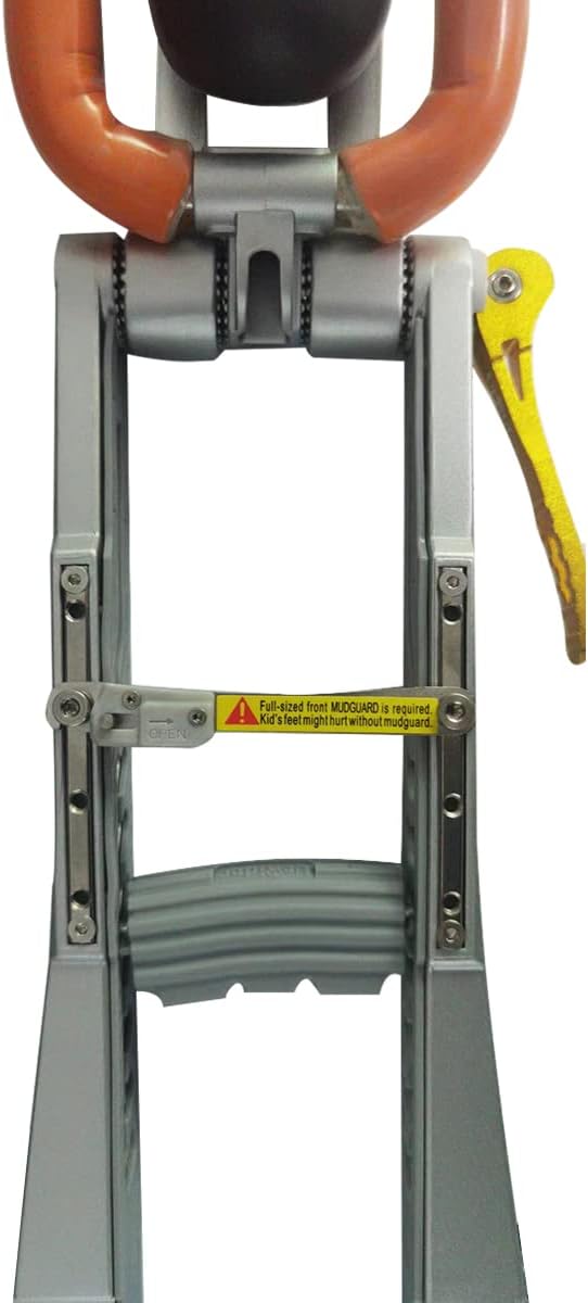 Child Bike Seat, Front Mount Kids Bike Seat,Fit Mountain Bikes, Cruiser Bikes, Folding Bikes, Ultra Light,Portable, Tool-Free, Quick-Release,Toddler Bike Seat for 2-6 Years(up to 60lbs)