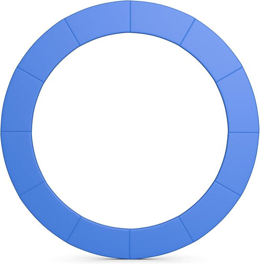 Giantex 8Ft 10Ft 12Ft 14Ft 15Ft 16Ft Trampoline Pad, Tear-Resistant Edge Cover Springs Protection Pad, All Weather Replacement Trampoline Safety Pad