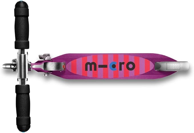 Micro Kickboard | Sprite LED | 2 Wheeled | Fold-to-Carry | Lightweight Swiss-Designed Micro Scooter | Light-Up Wheels| Children and Teens, Ages 6+
