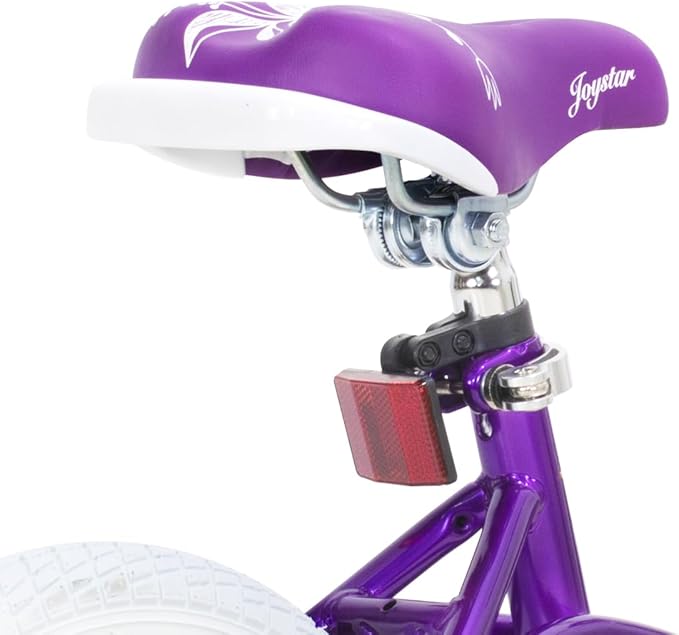 JOYSTAR Fairy Girls Bike for Toddlers and Kids Ages 2-8 Years Old, 12 14 16 18 Inch Kids Bike with Training Wheels, Handbrake and Basket, Toddler Girl Bike, Children Bicycle