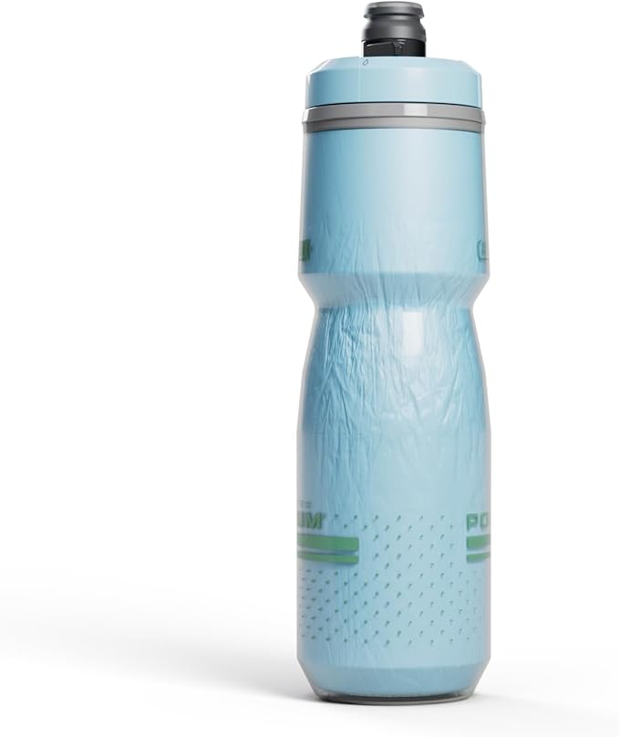 CamelBak Podium Chill Bike Insulated Squeeze Water Bottle Crystal Blue, 24oz
