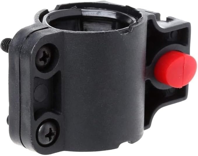 Black Universal Bike U-Lock Mount, Adjustable Frame Bracket, Mount for Road and Mountain Bikes