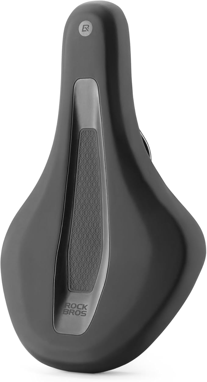 ROCKBROS Kids Bike Saddle Youth Replacement Bike Seat Kids Bicycle Seat with Ergonomic Design -3 Zone Concept - Waterproof, Enhance Young Little Riders for BMX, MTB & Road 16" to 24"