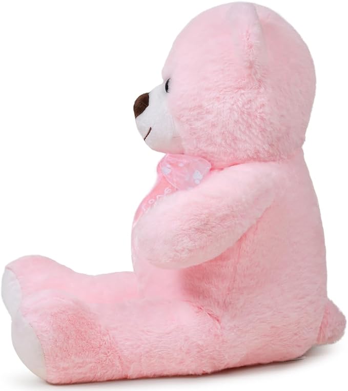 Teddy Bear Stuffed Animal 16'' Small Teddy Bear Gift for Christmas Birthday Pink