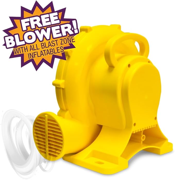 Big Ol Bouncer Inflatable Bounce House w/Blower - Huge - Premium Quality - 6 Players