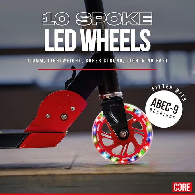 CORE CD1 Pro - Trick Scooter for Kids Ages 6-12, Stunt for Teenagers & Kids, Freestyle Scooter for Skatepark Perfect for Beginners Boys and Girls