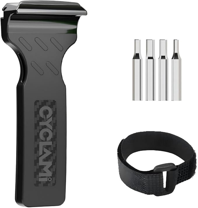 Bicycle Tire Levers - Military-Grade Nylon, Scratch-Free Rim Protection, Ultra Lightweight Tire Removal Tool for Road & Mountain Bikes